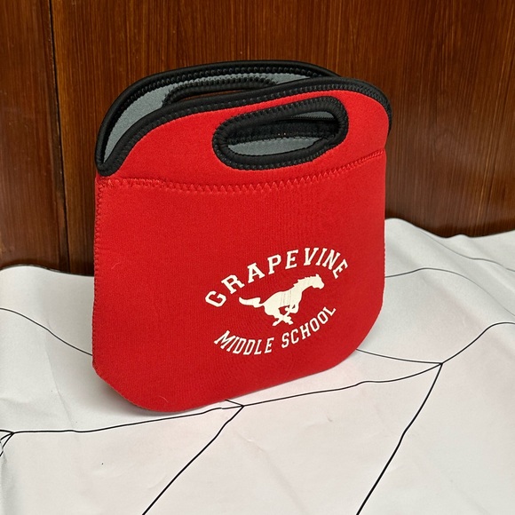 Neoprene Lunch Bag - Grapeville middle School - Picture 4 of 12